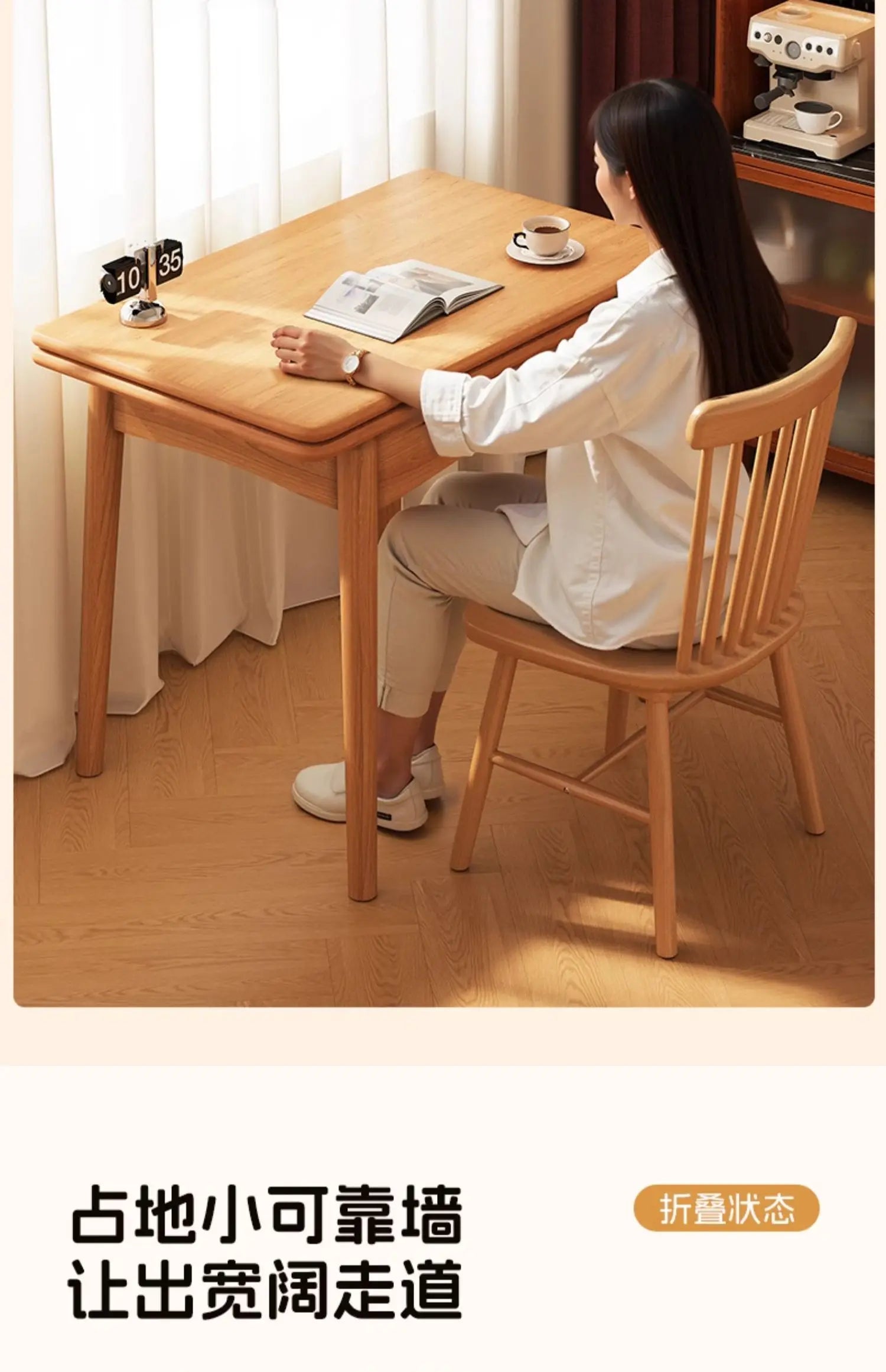 Desk Wall Apartment Saving Small Dining Minimalist Cafe Foldable Kitchen Compact Space Table Mounted Folding Household Home