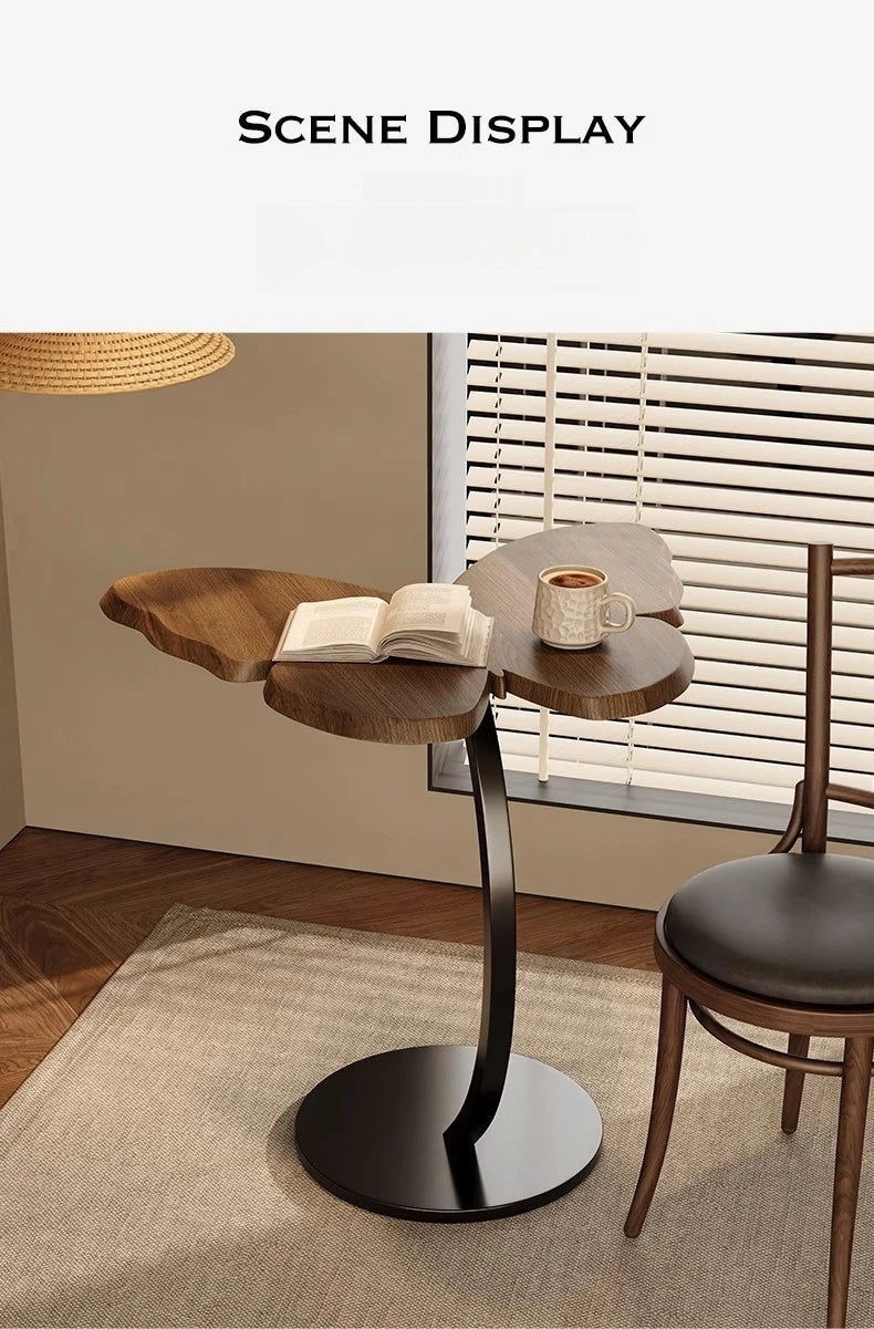 Side Table Home Living Room Sofa Desk Modern Bedroom Cabinet Cute Butterfly Floor Standing Small Coffee Table