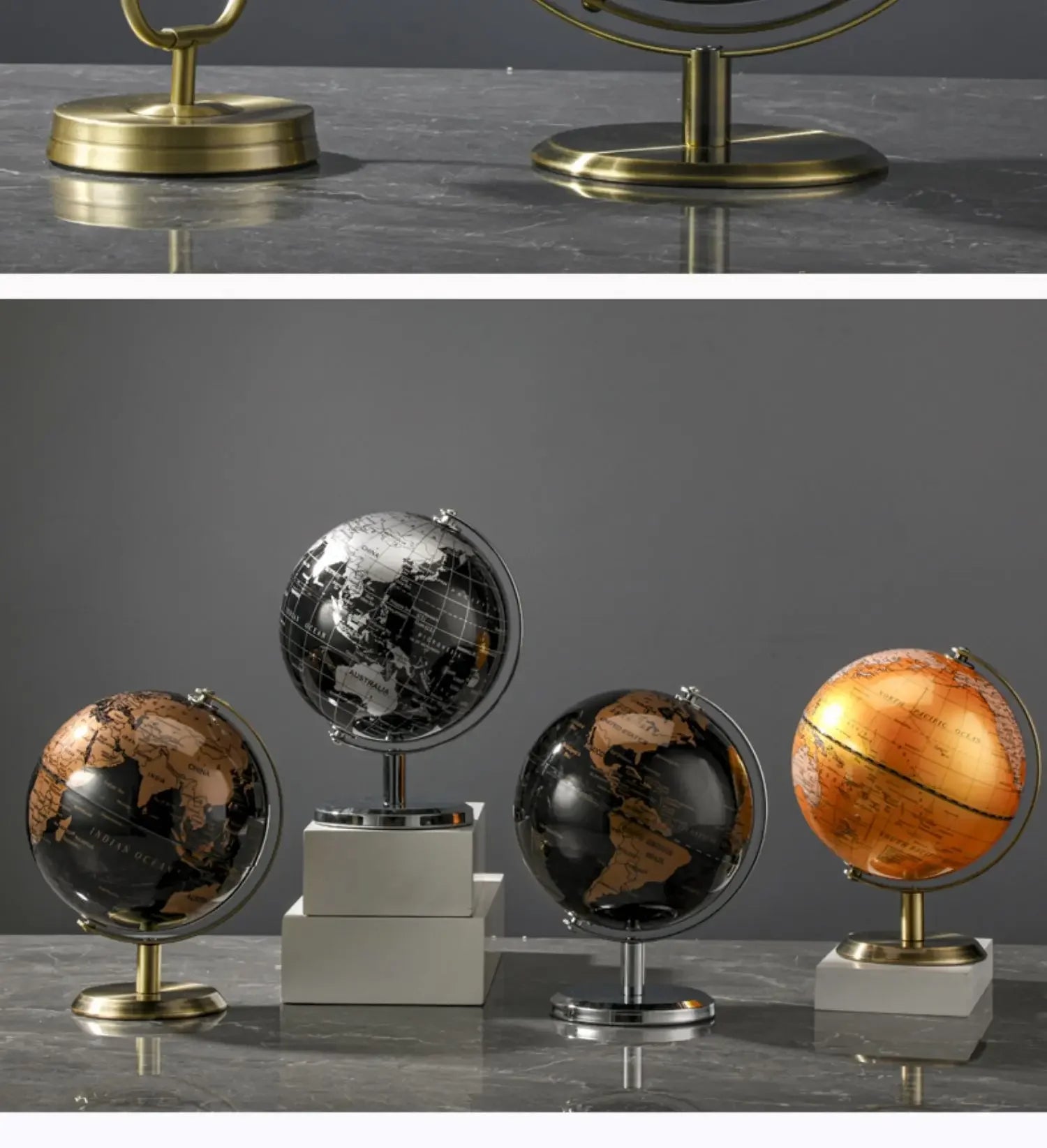 Full English Earth Decoration Office Study Desk Living Room Home Decoration Gifts