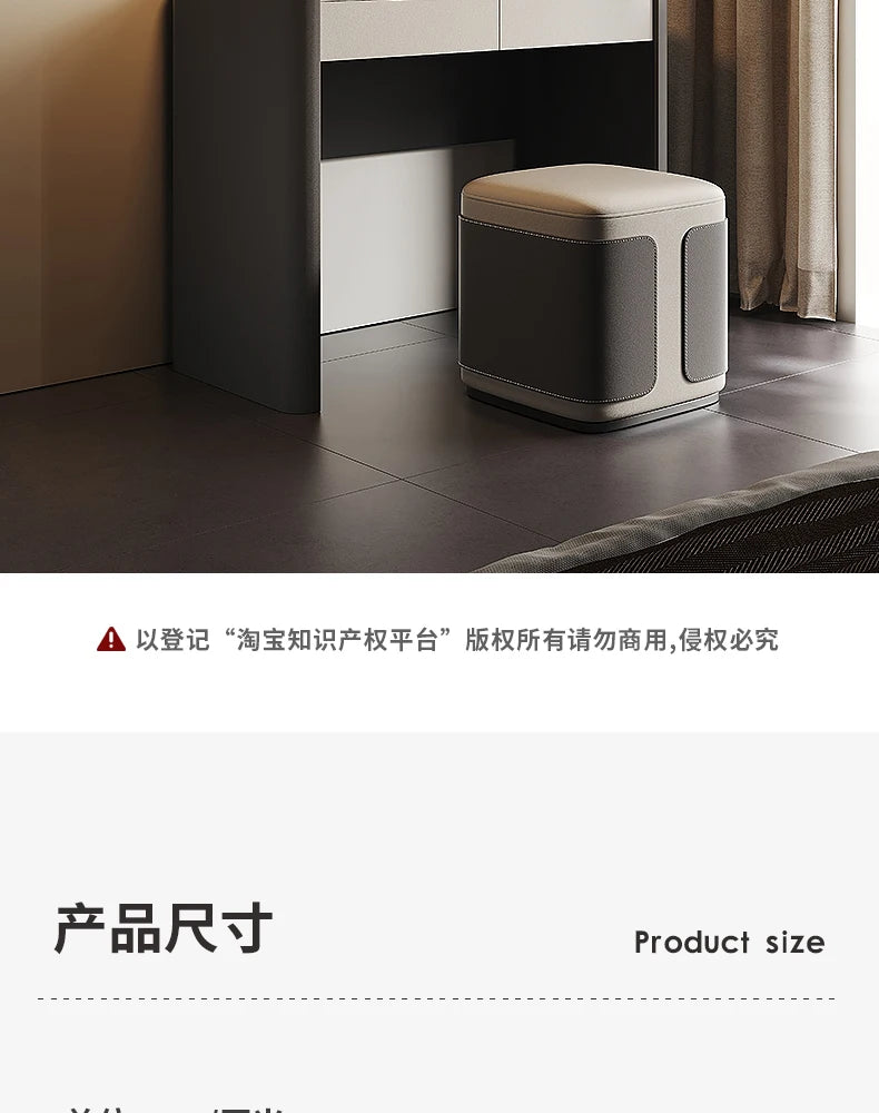 Decoration Drawer Vanity Table Living Room Modern Vanity Table Dresser Coiffeuse Avec Miroir Et Tabouret Bedroom Furniture
